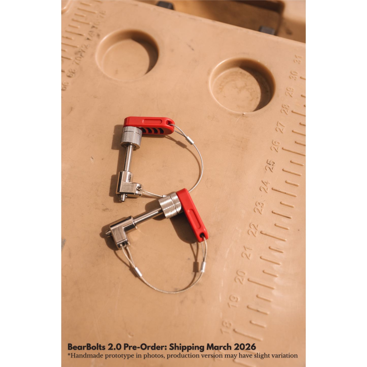 BearBolts 2.0, Set Of Two, Pre-Order